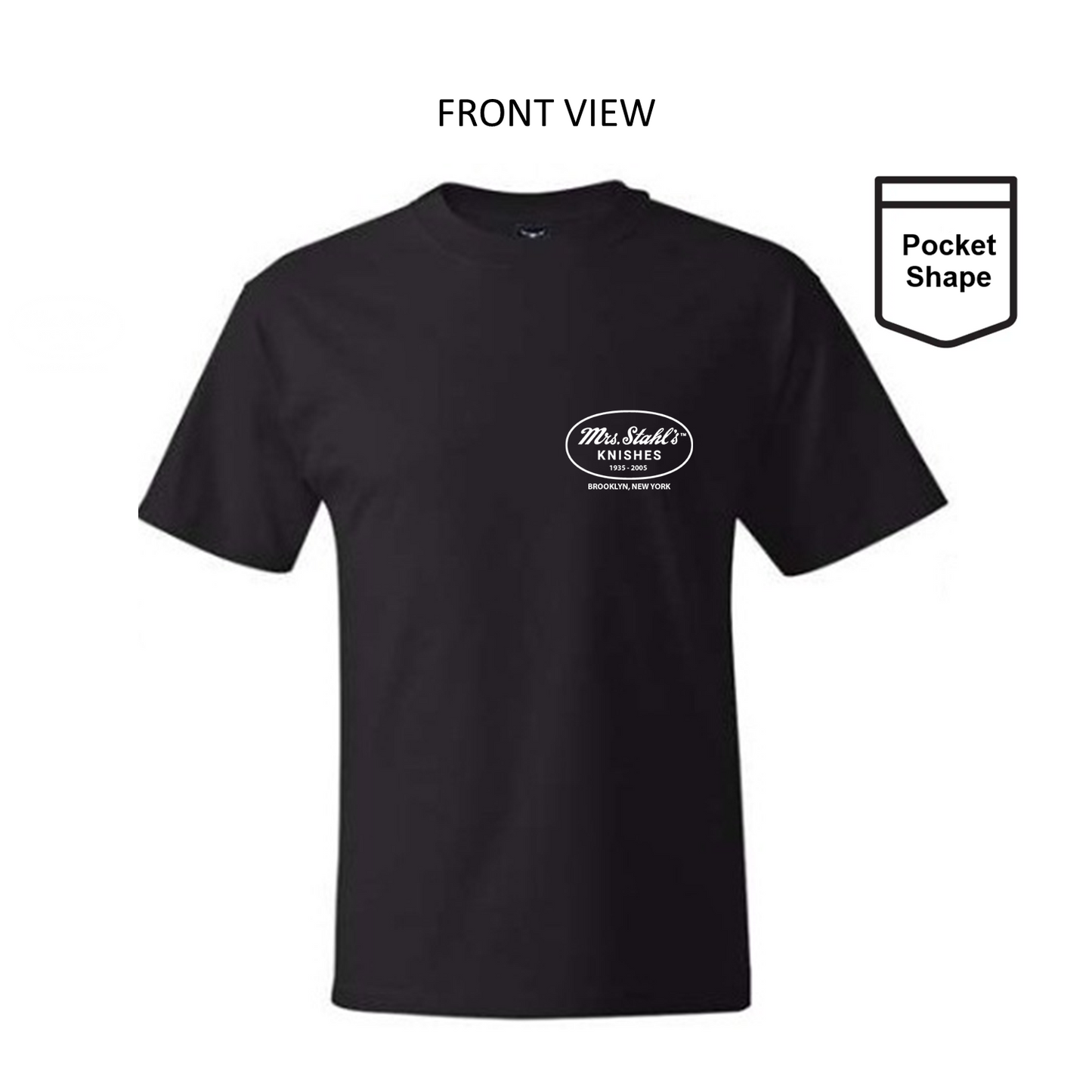 T-102 (Black-With Pocket)